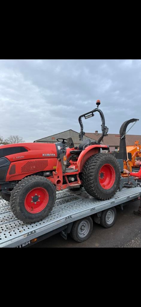 Tracteur kubota, Articles professionnels, Enlèvement