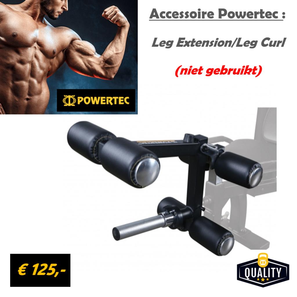 Powertec LEG LIFT Accessory WB-LLA20, Sports & Fitness, Appareils de fitness, Neuf, Centrale électrique, Jambes, Métal, Enlèvement