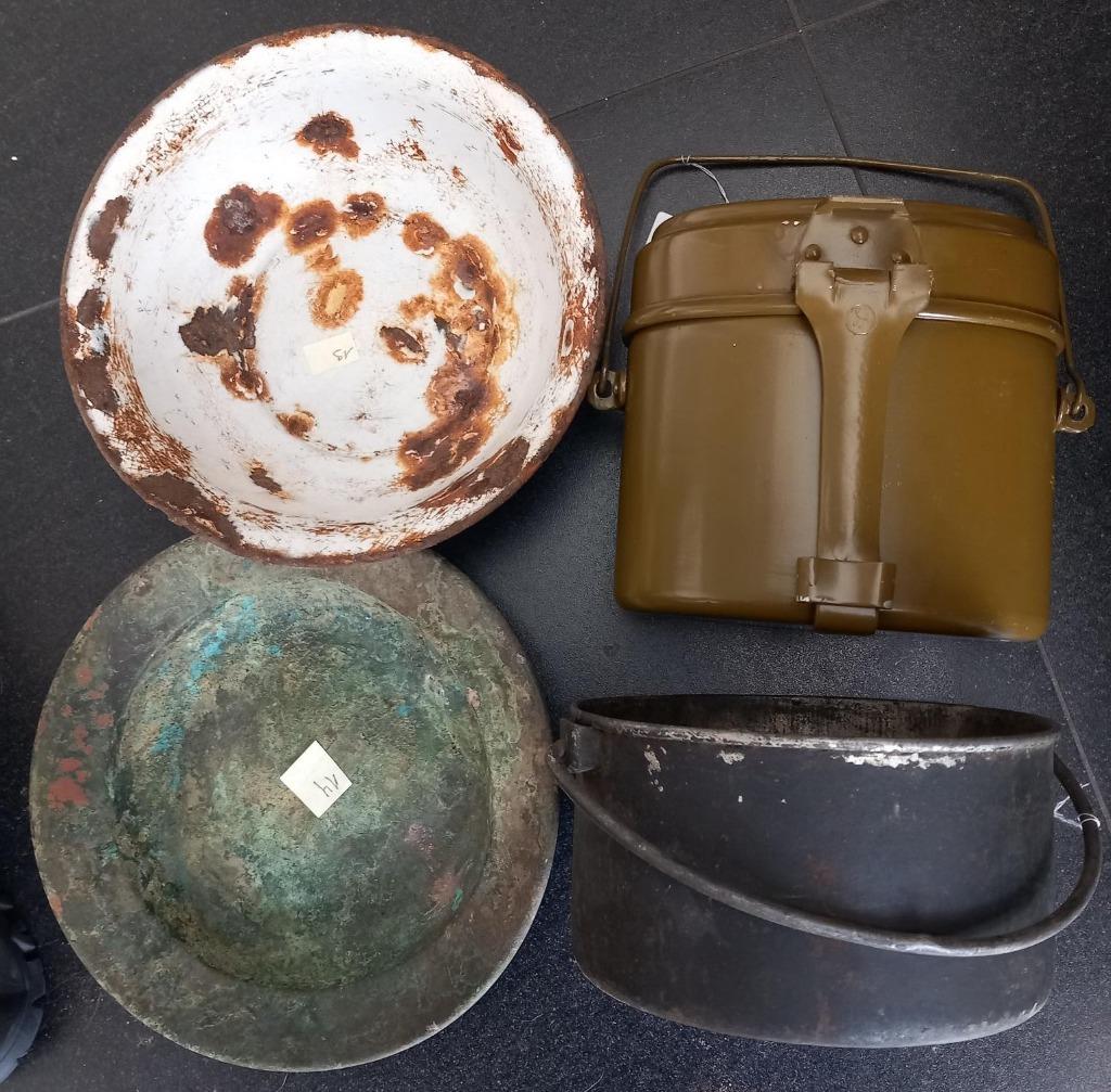 WW2 RKKA USSR Russisch eetketels en borden, Verzamelen, Militaria | Tweede Wereldoorlog, Ophalen of Verzenden, Landmacht