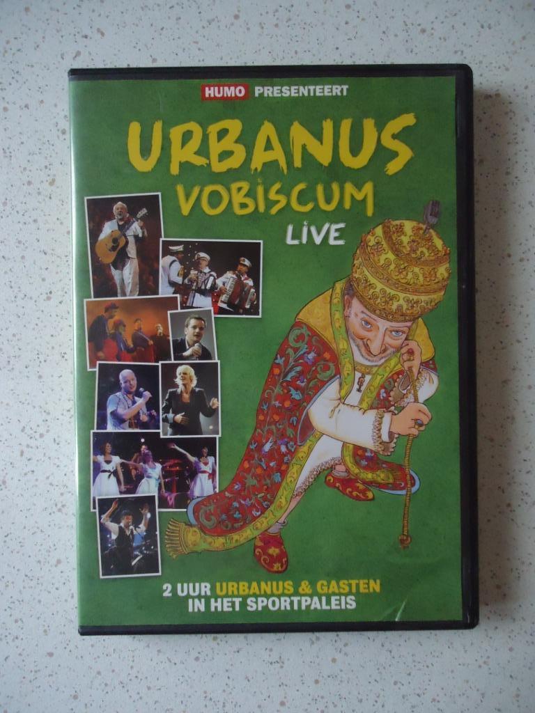 DVD van "URBANUS" Vobiscum LIVE in Prima Staat !, Ophalen of Verzenden, Gebruikt, Muziek en Concerten