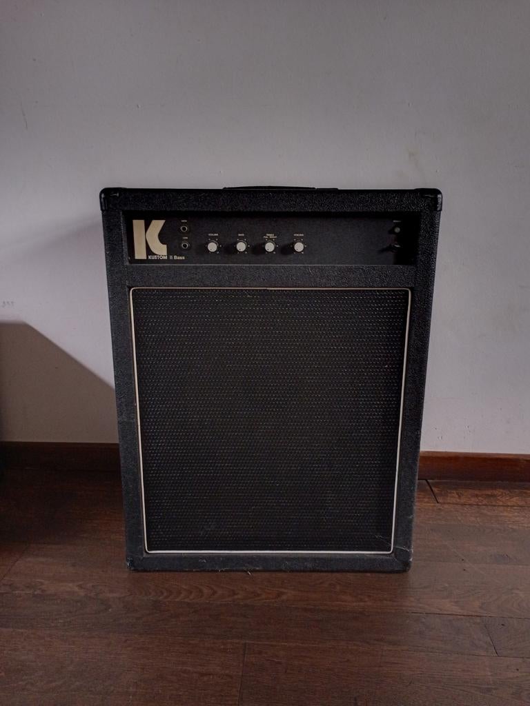 Kustom solid state basversterker, Ophalen, Gebruikt, Basgitaar, 50 tot 100 watt