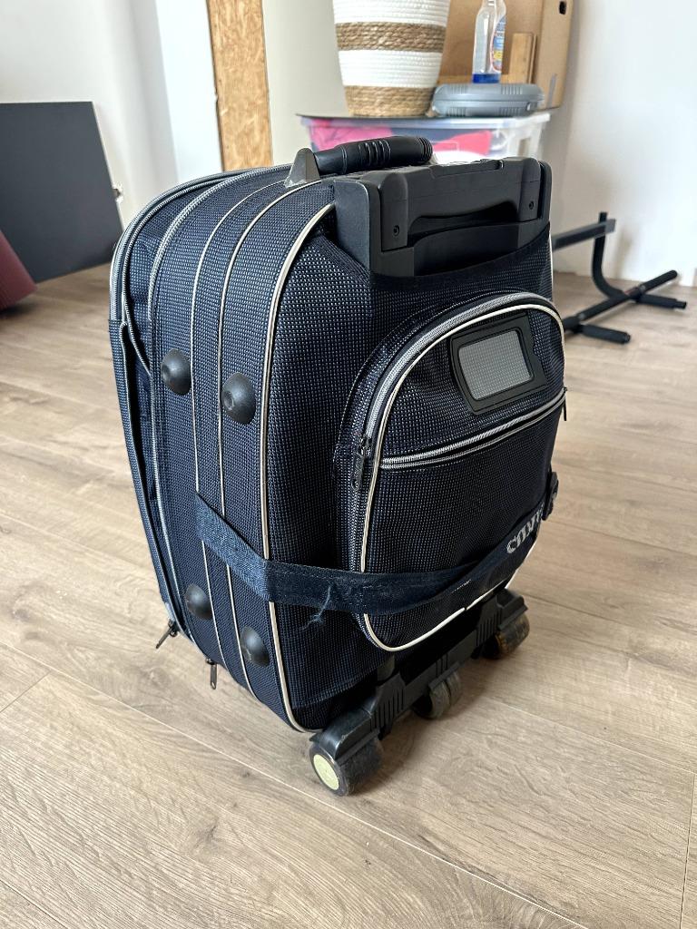 Ruime maar toch compacte reiskoffer, Gebruikt, Minder dan 50 cm, Minder dan 35 cm, Zacht kunststof