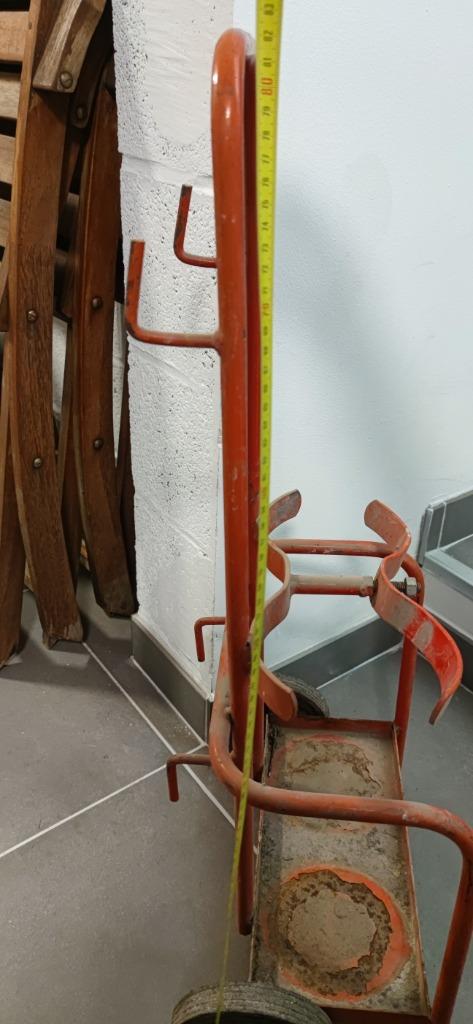 Chariot pour bouteilles poste à souder acétylène, Bricolage & Construction, Enlèvement, Utilisé