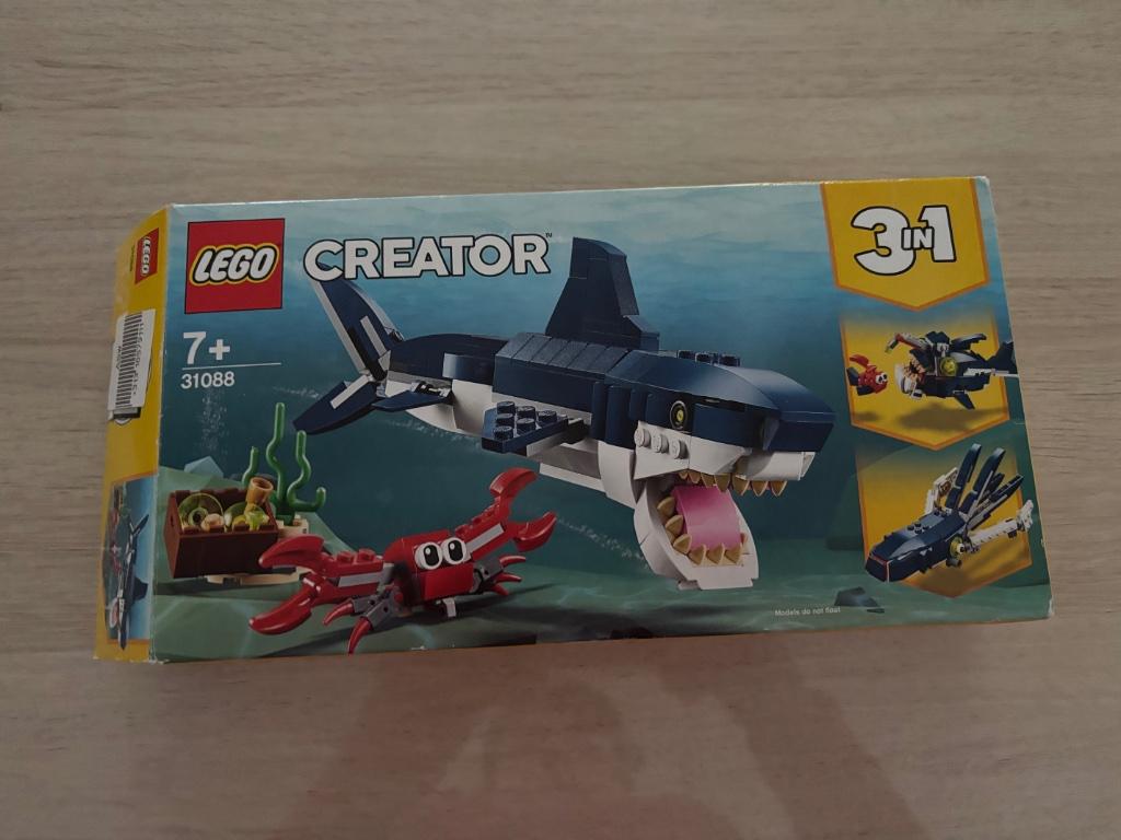 Lego Creator 31088 Diepzeewezens, Ophalen, Zo goed als nieuw, Complete set, Lego