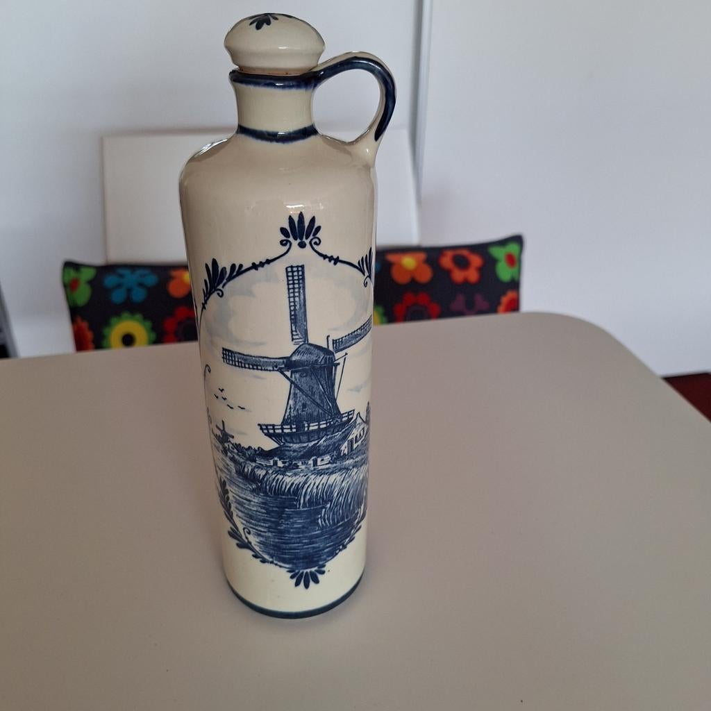 Delft bleu jeneverfles van bols, Ophalen