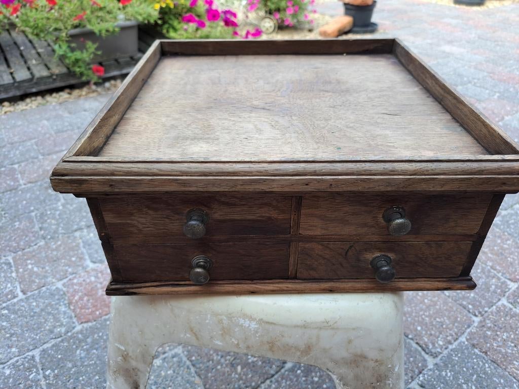 Armoire à bobines en chêne antique, Antiquités & Art, Enlèvement