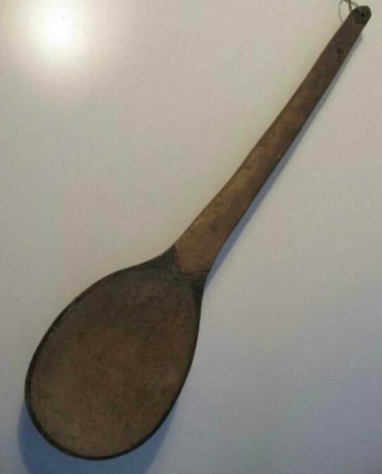 Antieke Kuba kookpot lepel van antropoloog ca. 1920 - 1930, Antiek en Kunst, Kunst | Niet-Westerse kunst, Verzenden