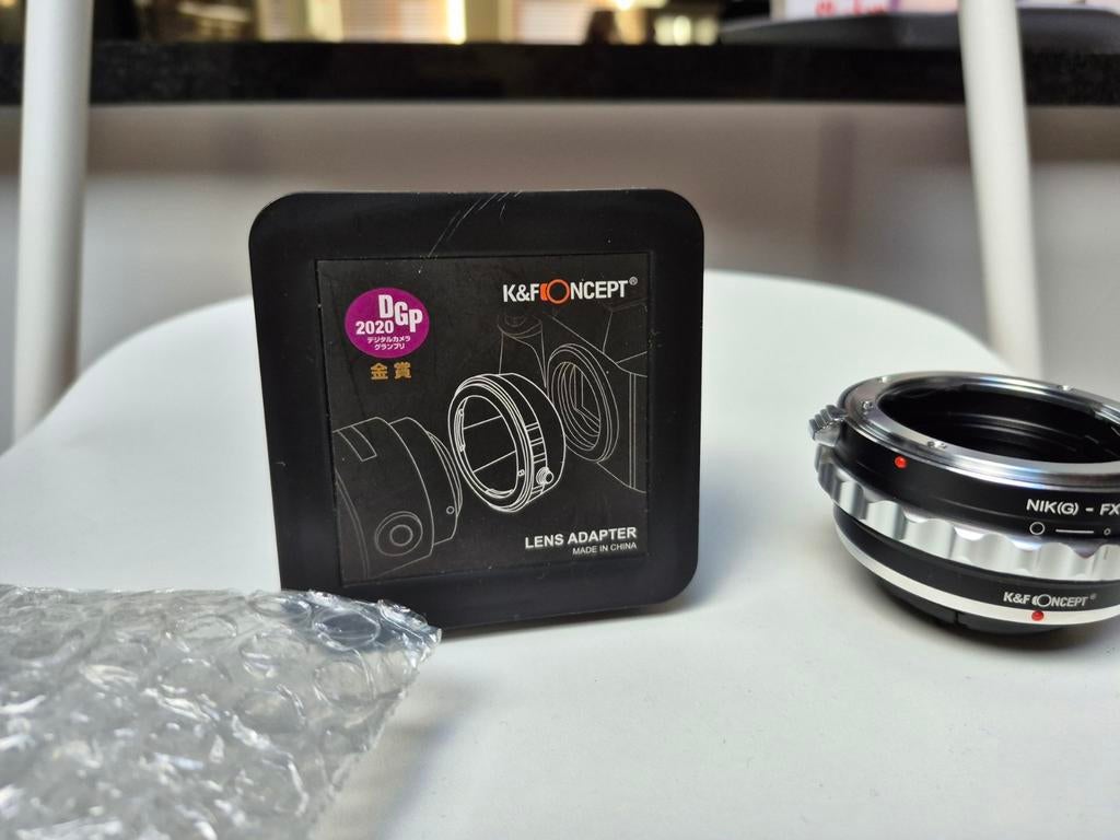 Adaptateur K&F Concept pour objectif Nikon G vers Fujifilm X, Enlèvement ou Envoi