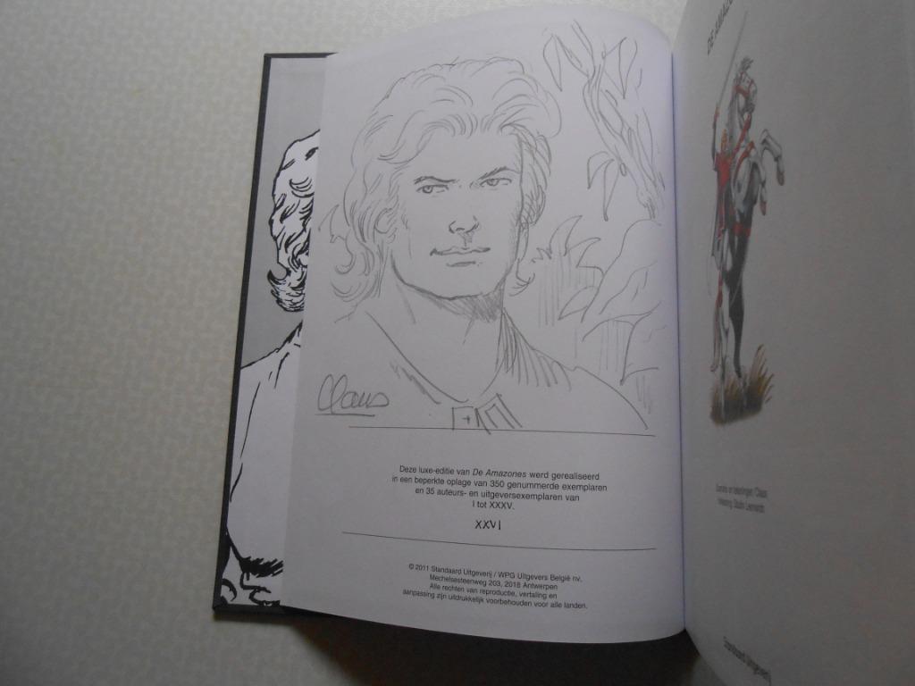 de rode ridder 230 de amazones 1ste dr HC 2011. XXVI/XXXV., Willy Vandersteen, Eén stripboek, Nieuw, Ophalen of Verzenden