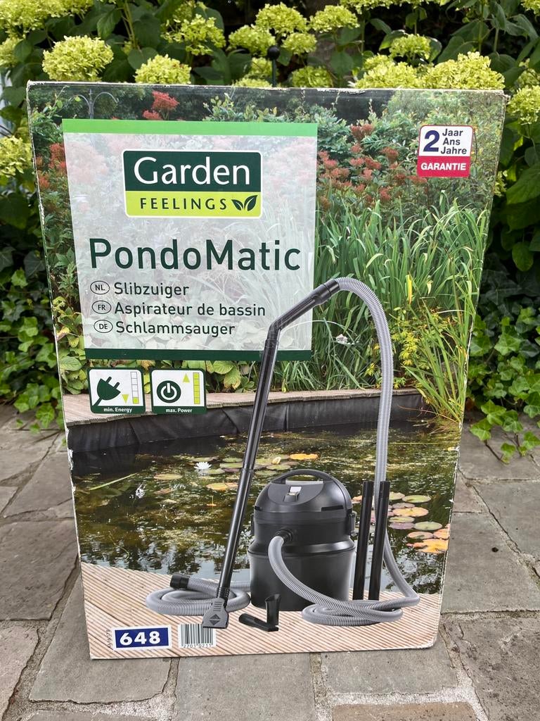 PondoMatic slibzuiger vijverstofzuiger nieuw, Ophalen, Nieuw