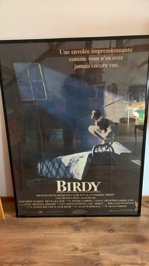 Ingekaderde filmposter achter glas 154x116cm, Ophalen, Zo goed als nieuw