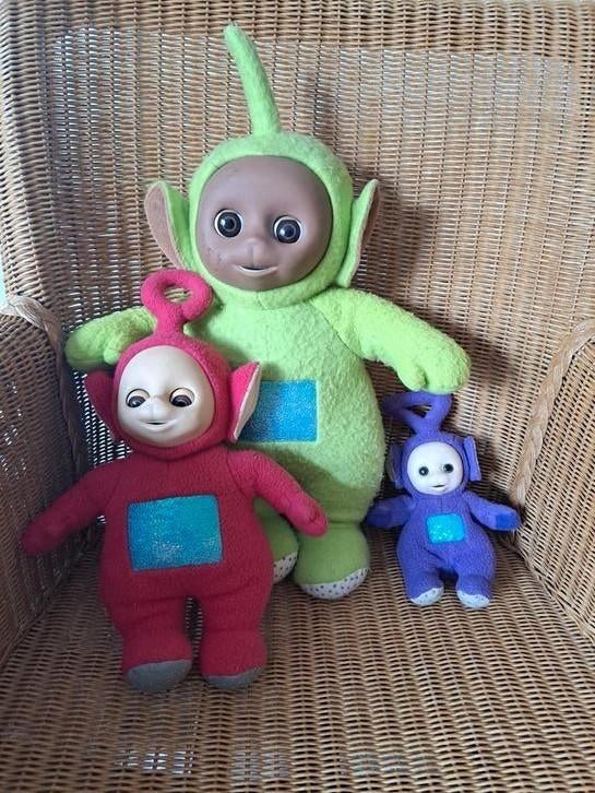 Teletubbies 1996 knuffels, Ophalen of Verzenden, Gebruikt