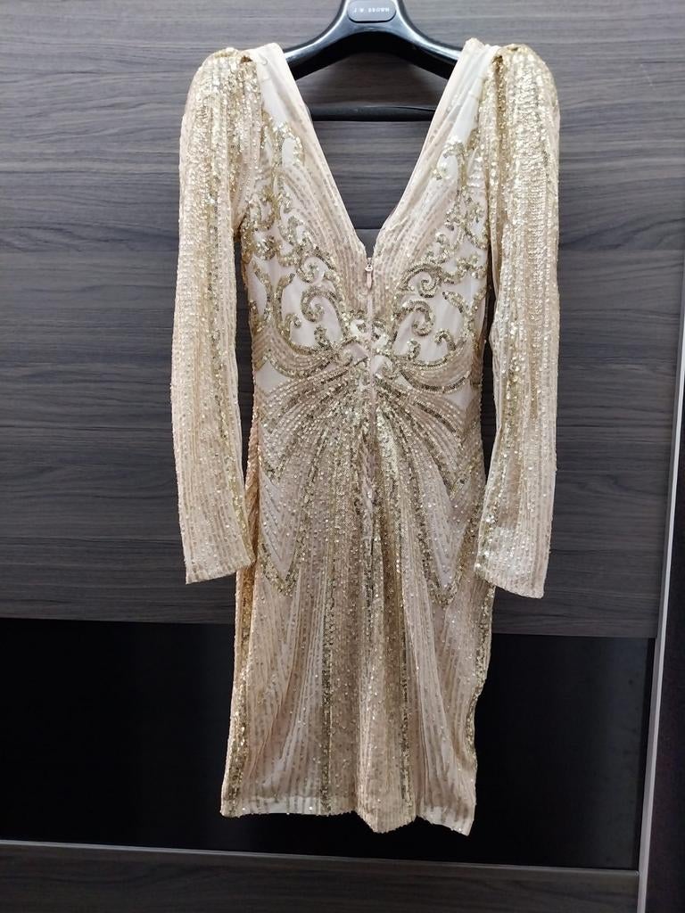 Robe de soirée dorée en pallete, Vêtements | Femmes, Enlèvement, Neuf