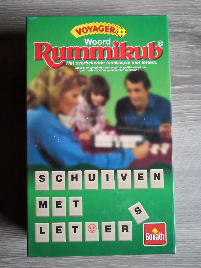 Reisspelletje woord rummikub, Hobby en Vrije tijd, Ophalen