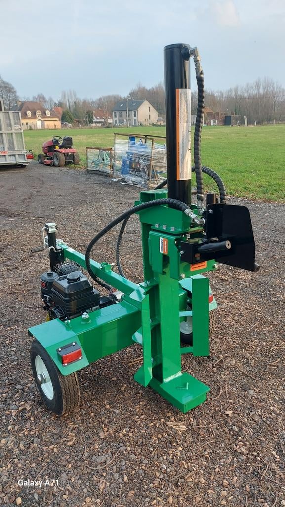 NIEUWE houtklover 18T briggs and stratton benzine TOPPER!!!, Ophalen, Benzine