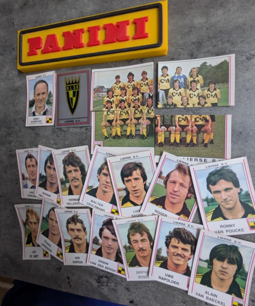 PANINI FOOTBALL 80  LIERSE SK 20 STICKERS 1980, Verzenden