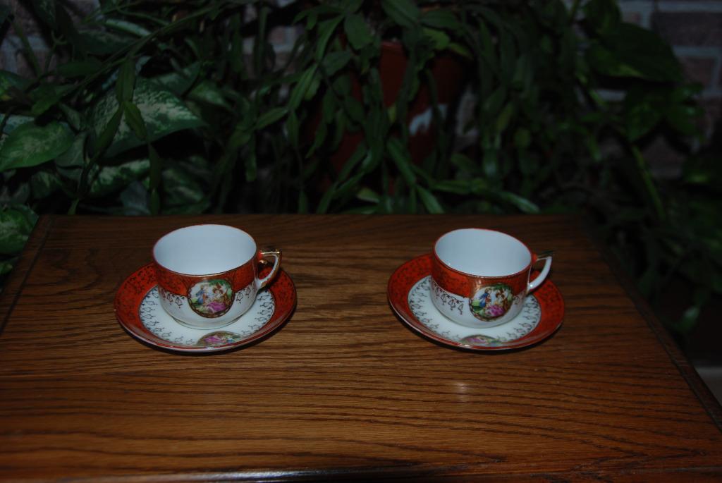 Mini ancien service à déjeuner en porcelaine pour 2, Antiquités & Art, Antiquités | Porcelaine, Enlèvement