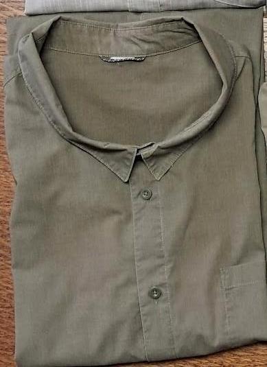 🎁 chemise homme MANCHES COURTES taille 4 XL, Vêtements | Hommes, Envoi, Comme neuf, Brun, FORCLAZ