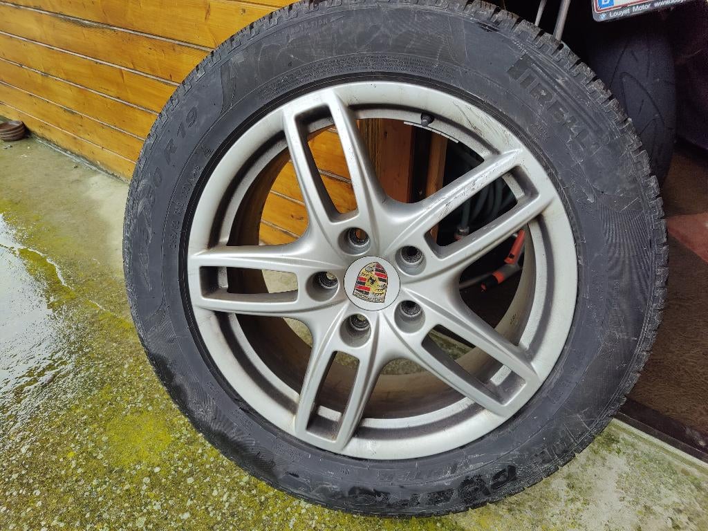 Kit Hiver Porsche Cayenne 958, Autos : Pièces & Accessoires, Pneus & Jantes, Pneus et Jantes, Pneus hiver, 19 pouces, 265 mm, Enlèvement