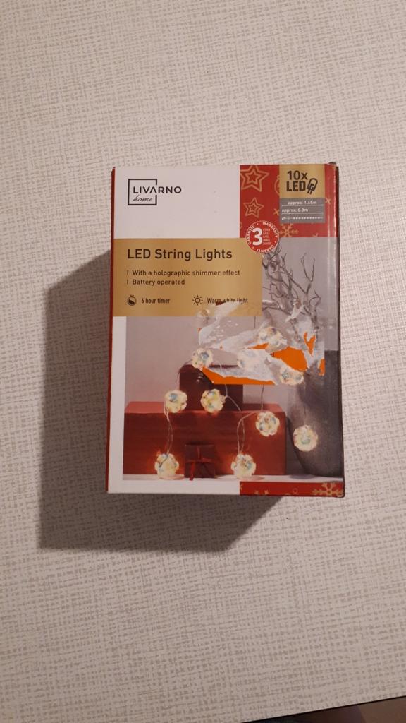 Led String lights, Ophalen of Verzenden, Zo goed als nieuw