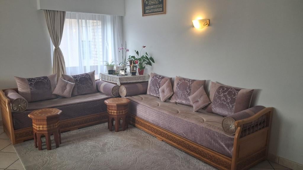 Salon marocain, Enlèvement, Comme neuf, Tissus, Marocain avec coin boîte