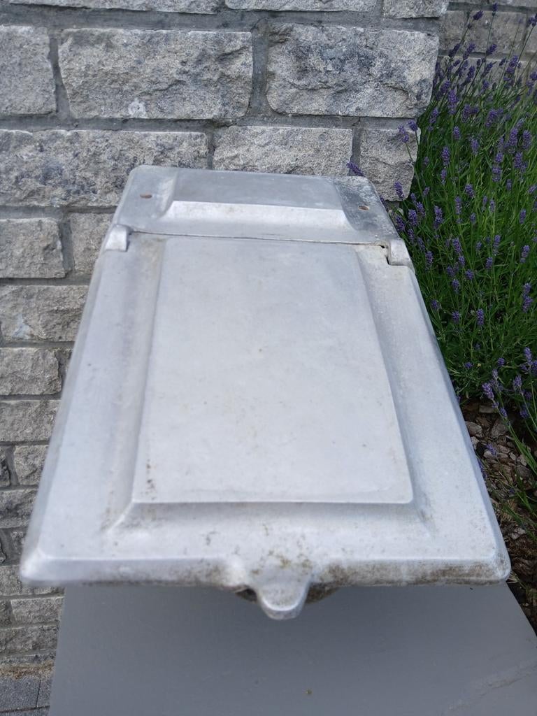 Mooie ijzeren kolenbak, Antiek en Kunst, Ophalen of Verzenden