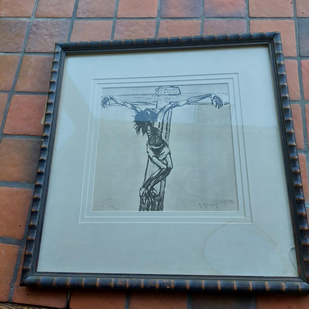 prent van Albert Servaes, Ophalen