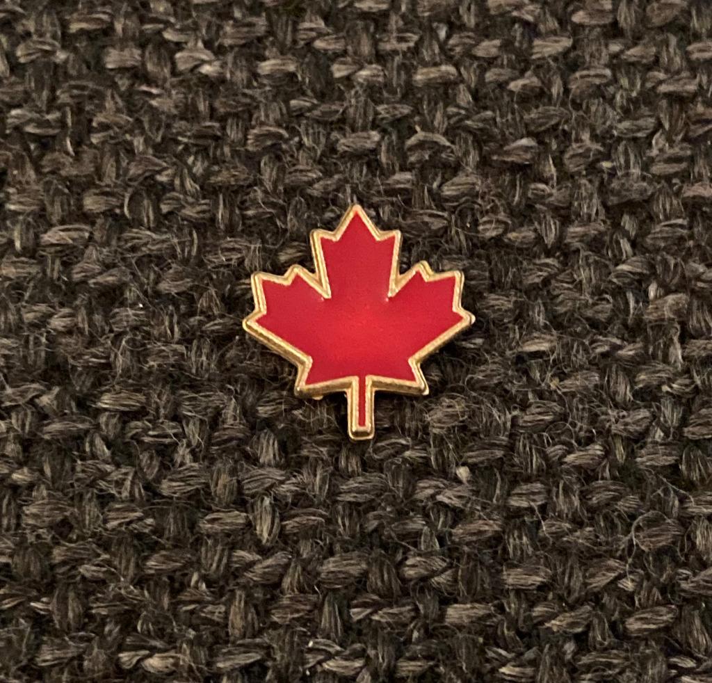 PIN - CANADA - ESDOORNBLAD - ESDOORN - MAPLE LEAF - ERABLE, Envoi, Utilisé, Ville ou Campagne, Insigne ou Pin's