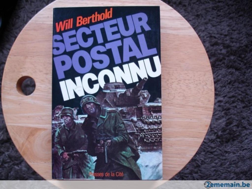 Secteur postal inconnu, Will Berthold, Livres, Guerre & Militaire, Utilisé, Enlèvement