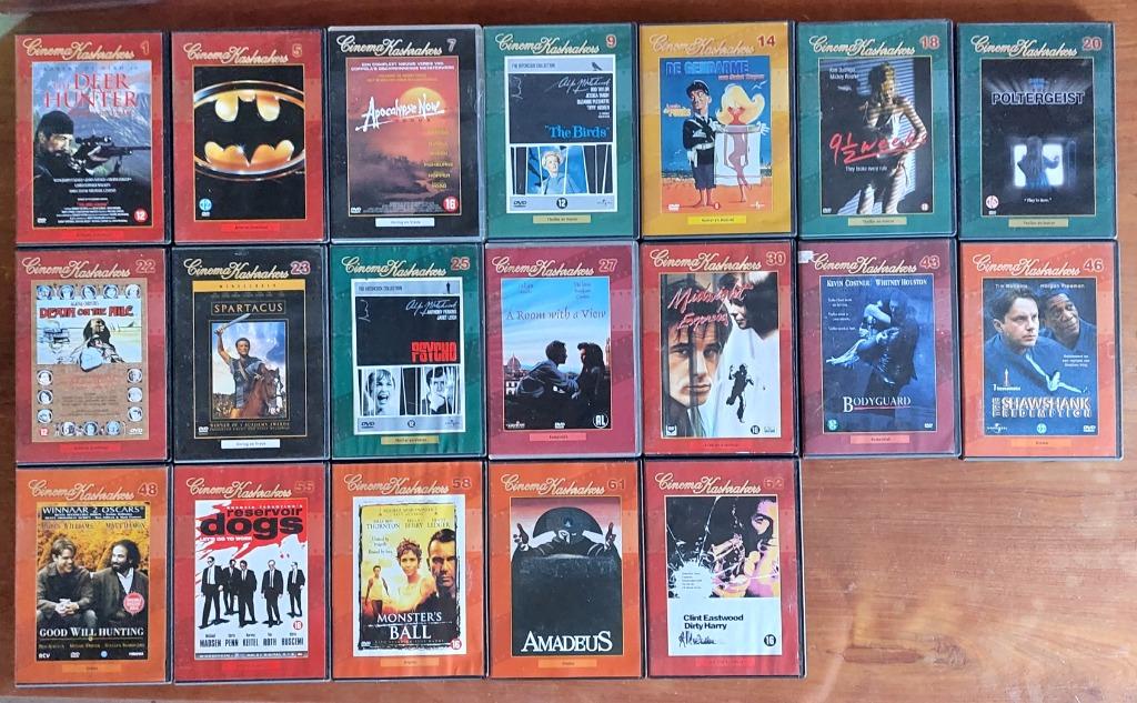 DVD - Cinema Kaskrakers - 20 stuks, Ophalen of Verzenden, Zo goed als nieuw