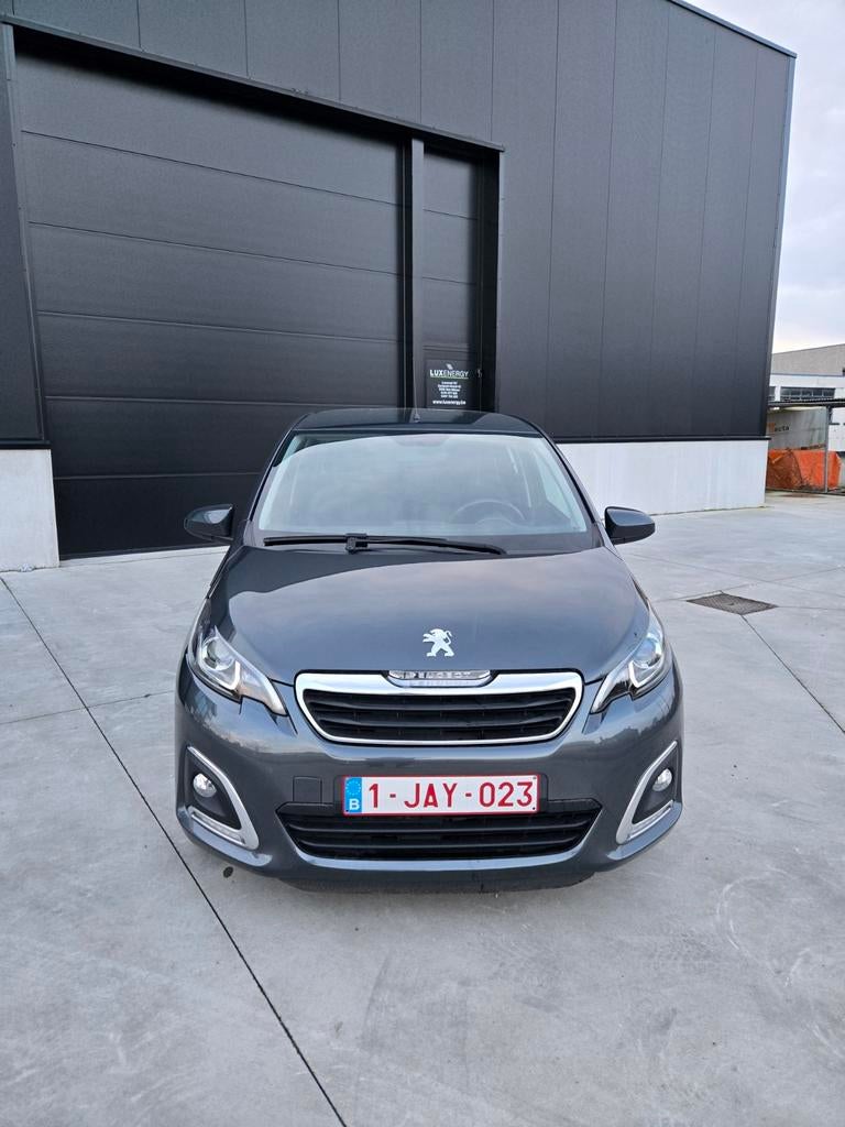 Peugeot 108 Allure 1.2 essence, Autos, Achat, Boîte manuelle, Noir, 5 portes
