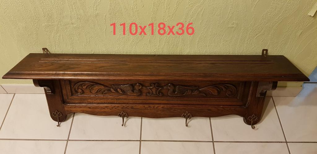 porte-manteau en chêne, Enlèvement