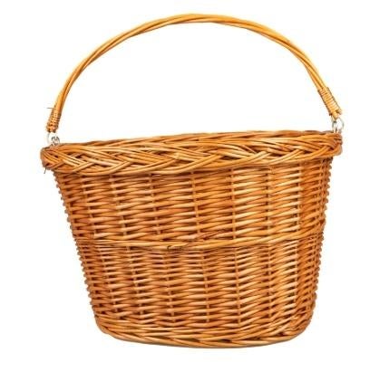 rieten fietsmand, Ophalen, Zo goed als nieuw, Fietsmand