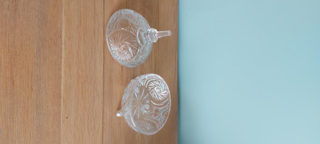 Cristal d'Arques bonbonnière, Antiquités & Art, Enlèvement