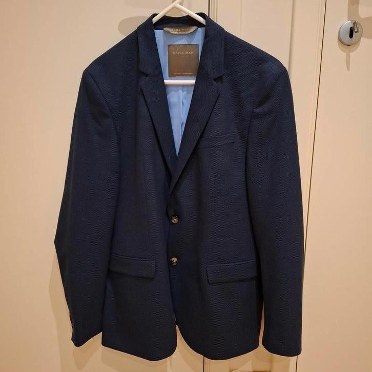 Gilet de costume bleu EUR54, Enlèvement ou Envoi, Comme neuf, Bleu