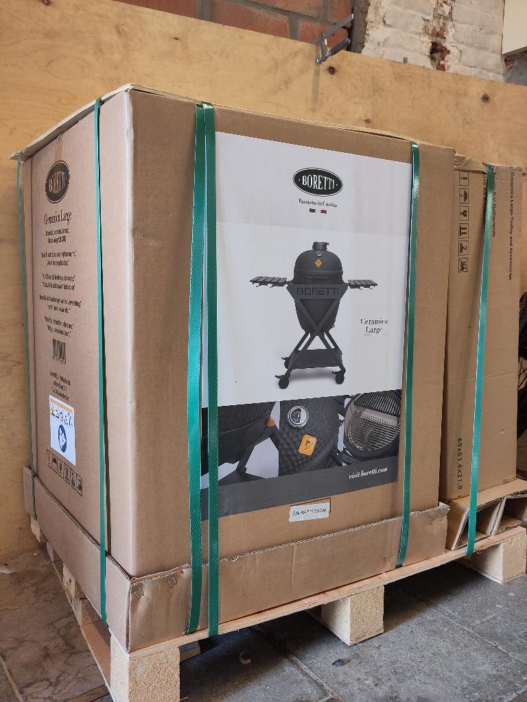 Boretti Ceramica Large - BBQ, Tuin en Terras, Houtskoolbarbecues, Ophalen, Nieuw, Boretti