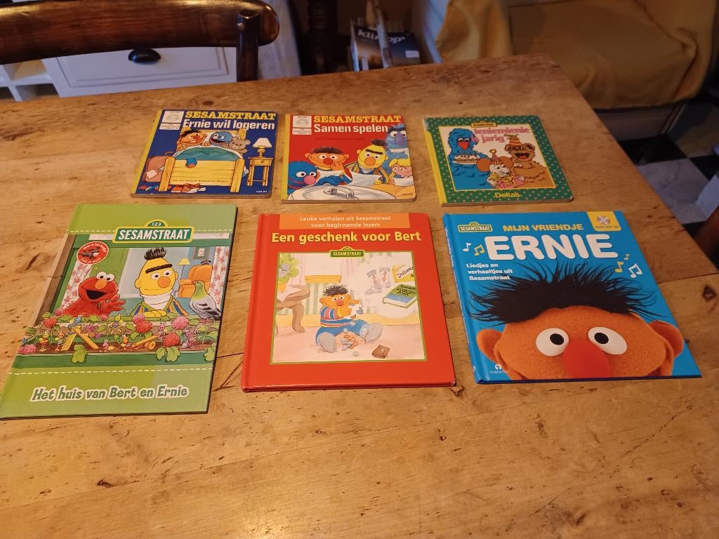 Boekjes Sesamstraat vanaf 3 euro, Enlèvement ou Envoi