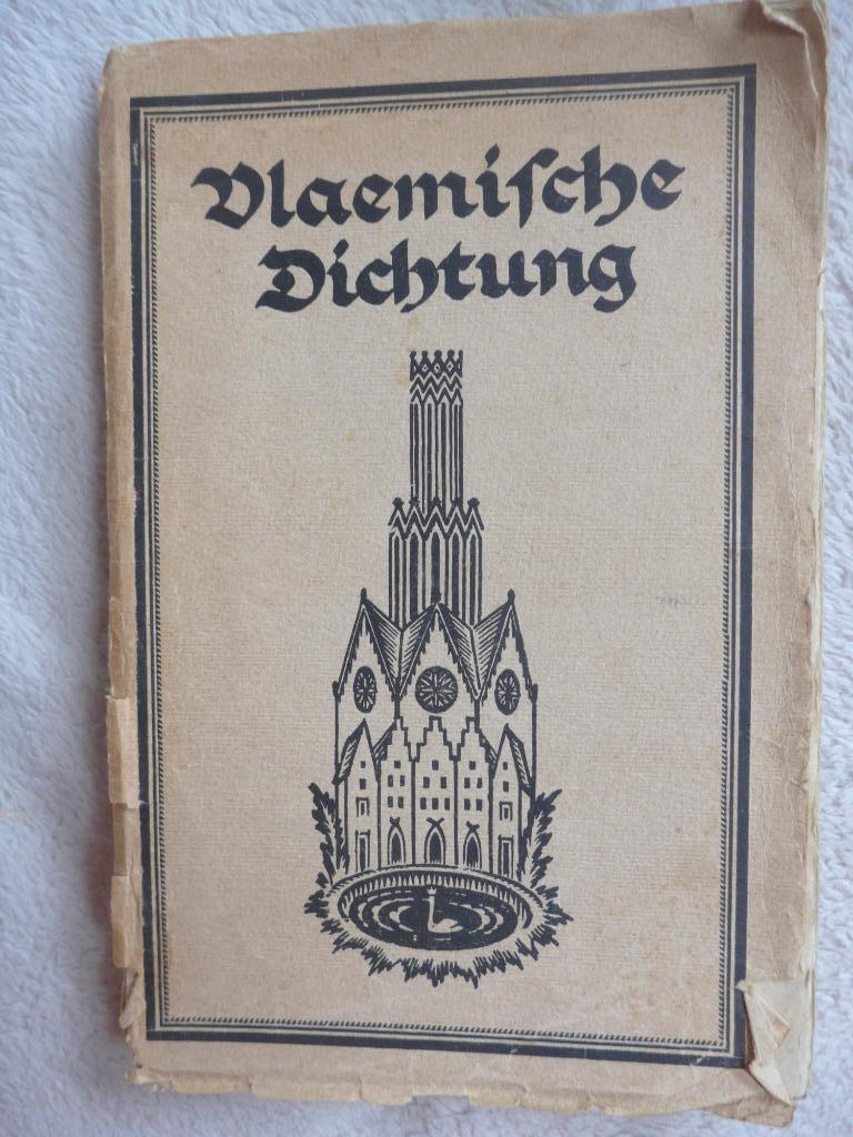 Vlaemische Dichtung - 1916 -vlaamse gedichen tijdens WO 1, Boeken, Gelezen, Ophalen of Verzenden, Voor 1940, Overige onderwerpen