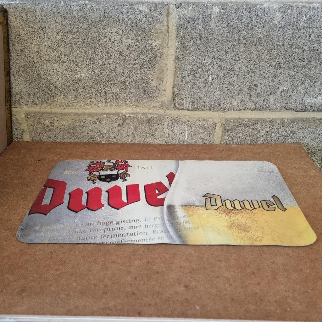 Tapis de bar Duvel (modèle 2), Collections, Enlèvement ou Envoi, Utilisé, Autres types, Duvel