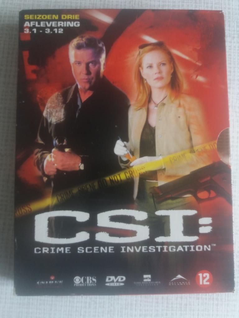 Dvd-Box : CSI Sezoen 3., Cd's en Dvd's, Dvd's | Tv en Series, Gebruikt, Boxset, Ophalen of Verzenden, Vanaf 12 jaar