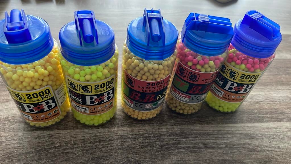 Bbgun koggels, Ophalen