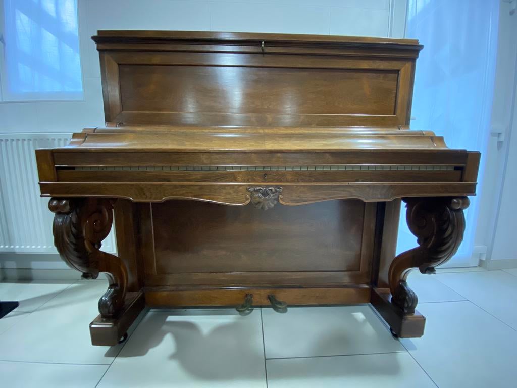 Piano droit Pleyel 1855, Musique & Instruments, Pianos, Enlèvement, Piano