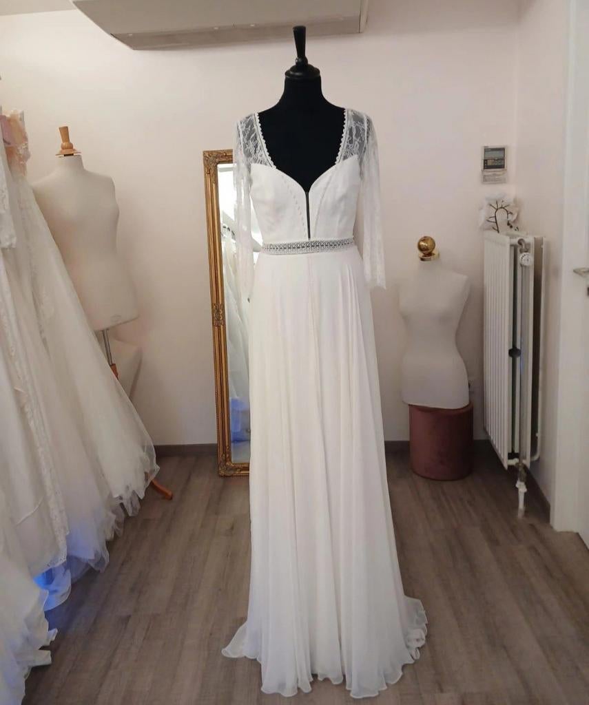 Trouwjurk in Rembo-stijl, Ophalen, Trouwjurk