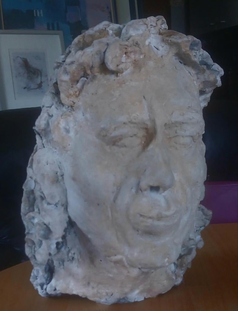 Belle sculpture en terre cuite, Enlèvement ou Envoi