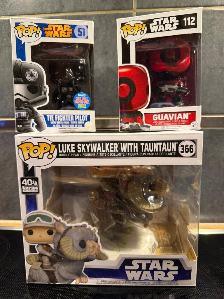 Funko pop Star Wars divers, Verzamelen, Ophalen of Verzenden, Gebruikt, Actiefiguurtje