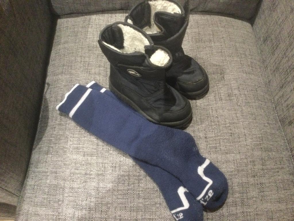 Sneeuwbotjes 27  blauw Le Chamois - bottes neige 27, Enfants & Bébés, Enlèvement ou Envoi, Le Chamois, Utilisé, Bottes