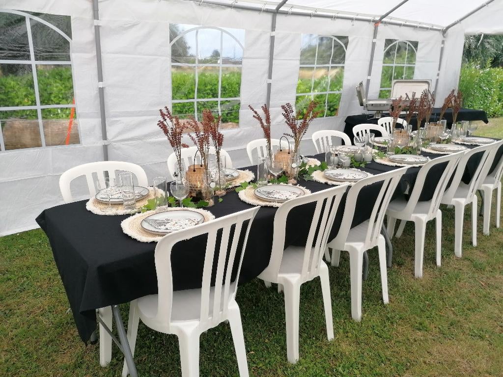 Stoelen te huur, Ophalen, Gebruikt