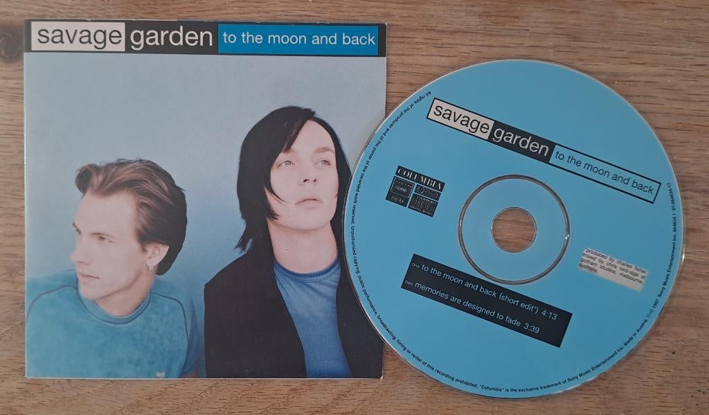Savage Garden - To The Moon And Back, CD & DVD, CD Singles, Utilisé, Pop, 1 single, Enlèvement ou Envoi