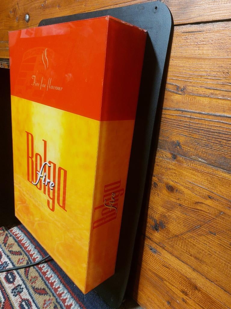 Belga Fire lichtbak Lichtreclame, Collections, Machines | Autre, Enlèvement