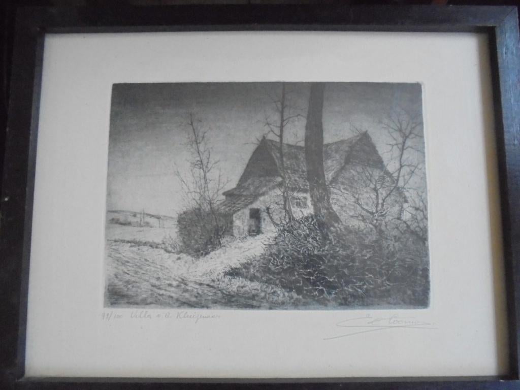 Emiel de Cooman  1922 - 2021  Ets Villa Kluizenaar, Envoi